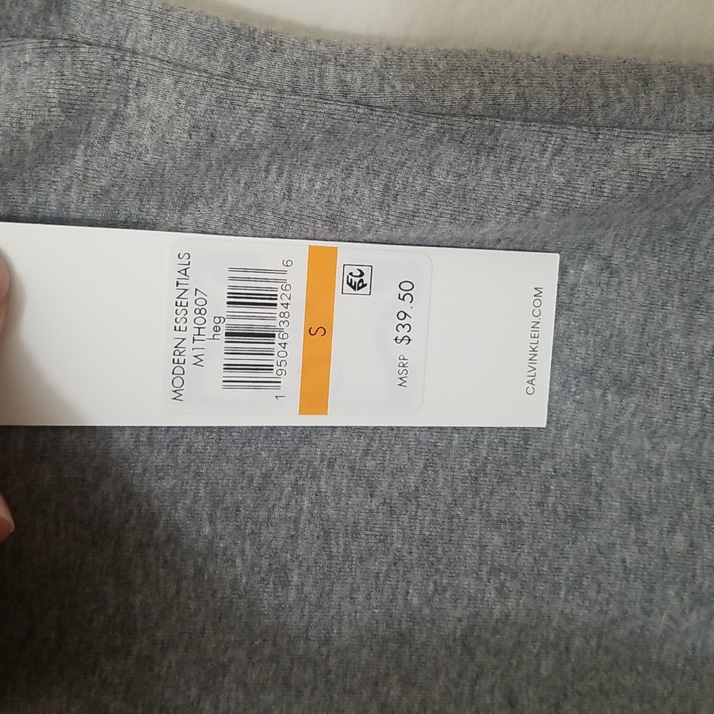 NWT Calvin Klein Women's Cap Sleeve Henley Top - Picture 6 of 8